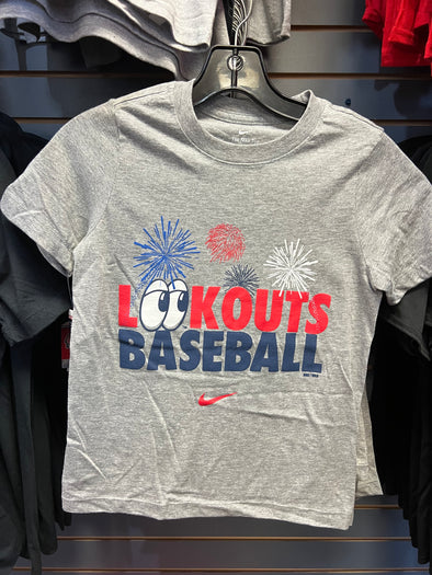 Chattanooga Lookouts Youth Fireworks Tee