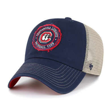 Chattanooga Lookouts Navy Garland 47 Clean Up