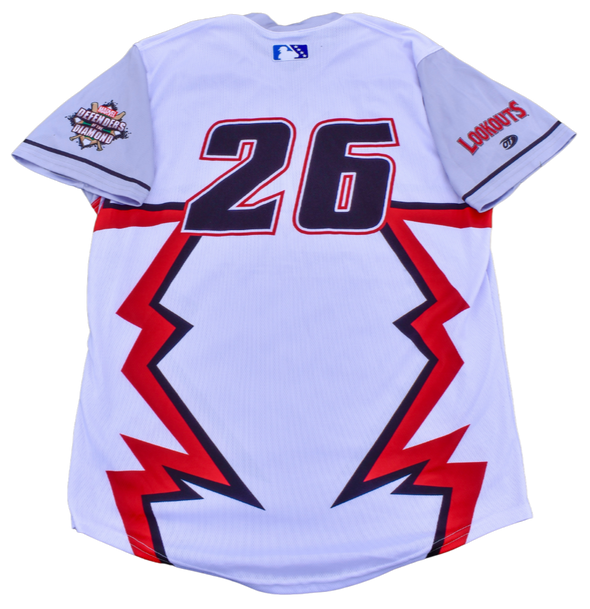 Chattanooga Lookouts Game Worn 2025 Marvel Jersey