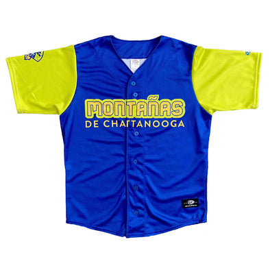 Chattanooga Lookouts Montañas de Chattanooga Youth Replica Jersey