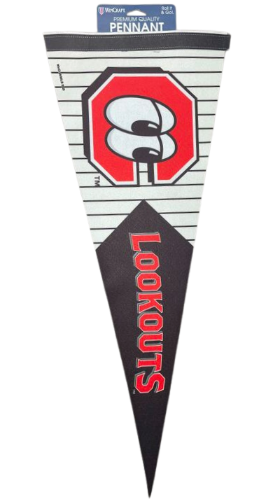 Chattanooga Lookouts Rollable Pennant