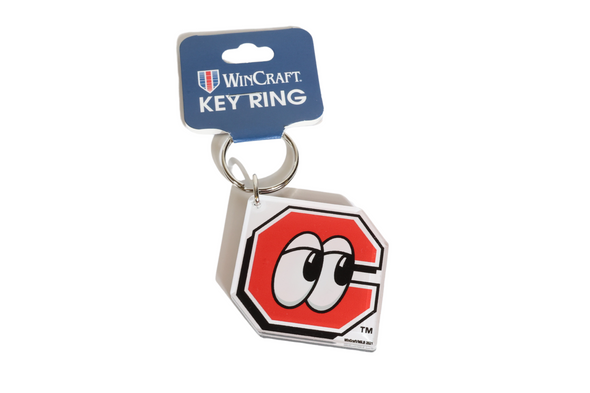 Chattanooga Lookouts Square Keychain