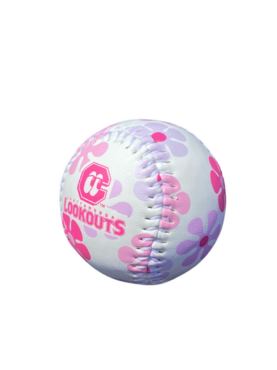 Chattanooga Lookouts Pink Primary Logo Baseball