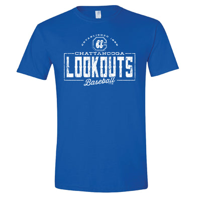 Chattanooga, Tennessee Baseball T-Shirt - Retro Mountain Unisex Chatta