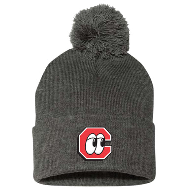 Chattanooga Lookouts Adult Pom Knit Cap
