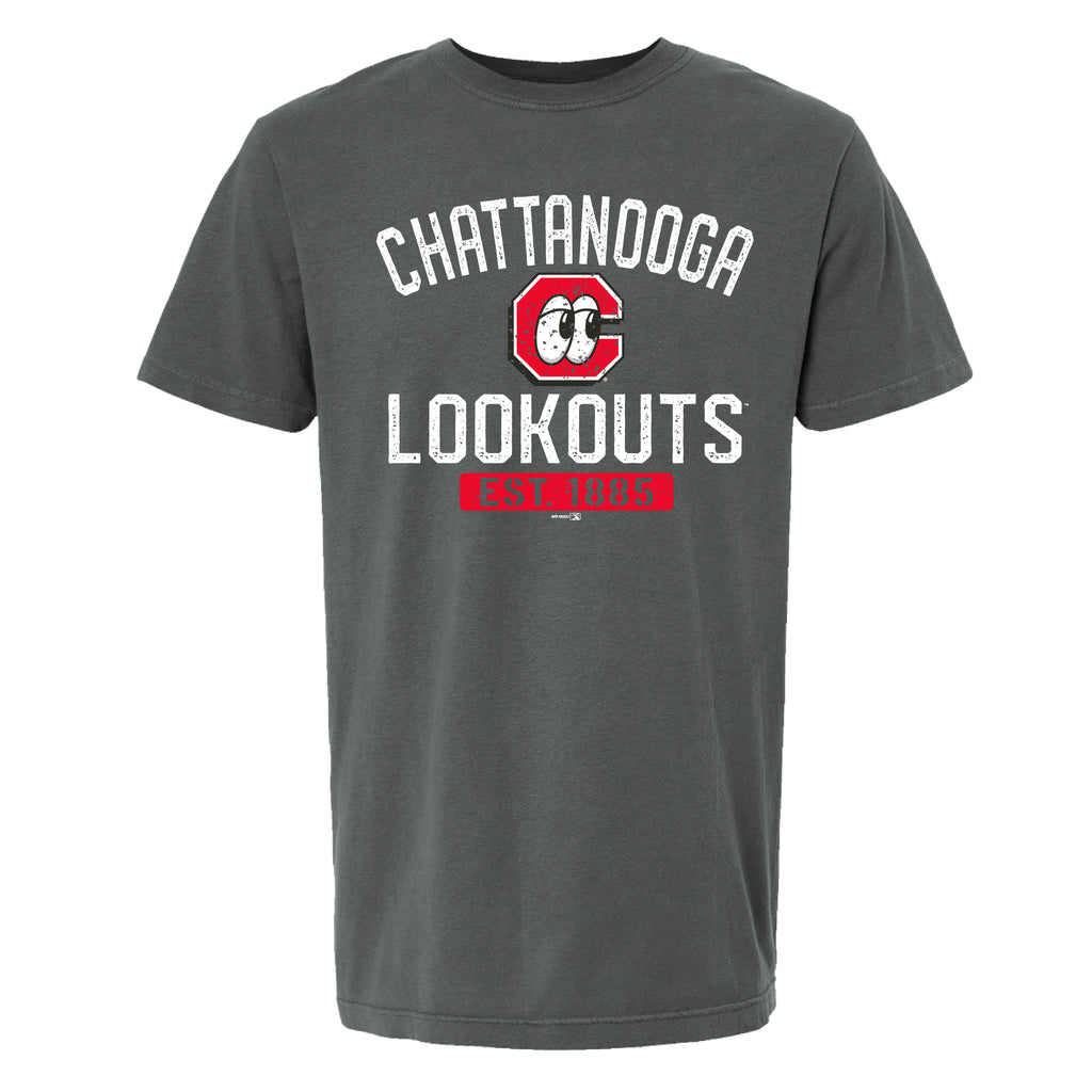 Chattanooga Lookouts Montañas de Chattanooga Primary Logo Tee