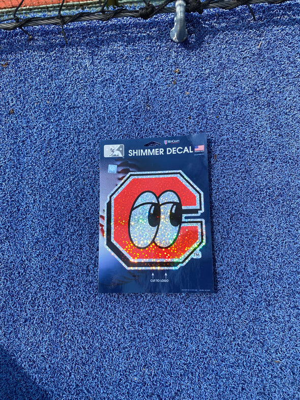 Chattanooga Lookouts Shimmer Logo Decal