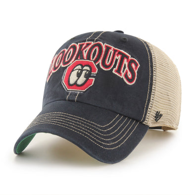 Chattanooga Lookouts Vintage Black Tuscaloosa 47 Clean Up